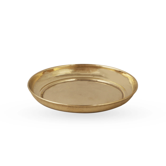 Brass Plate - 4 Inches | Thali Plate/ Thali Pooja for Home/ 28 Gms Approx
