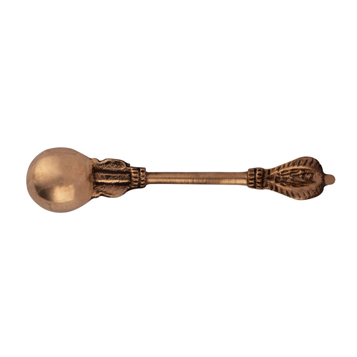 Achmani - 4.5 Inches | Copper Pali Spoon/ Achmani Spoon/ Nagam Handle Uddharani For Daily Rituals