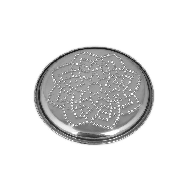 Rangoli Stensil - 4.5 Inches | Stainless Steel Kolam Stencils/ Rangoli Patta for Floor Decor/ 15 Gms Approx