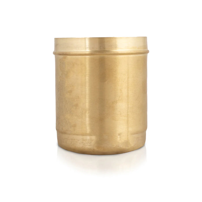 Brass Coffee Filter - 8 x 3 Inches | Brass Filter Coffee Maker for Home/ 410 Gms Approx