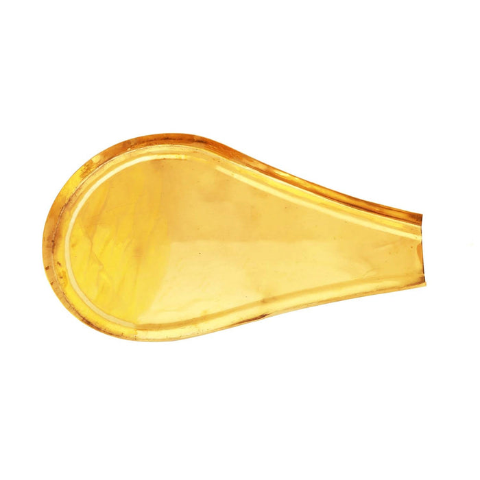 Abhisheka Patra - 0.5 x 10.5 x 6 Inches | Brass Abhisheka Plate/ Abhishek Patra for Pooja