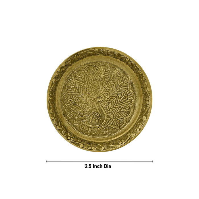 BS Pin Tray with Peacock No.1-2 Inch- 30 gms