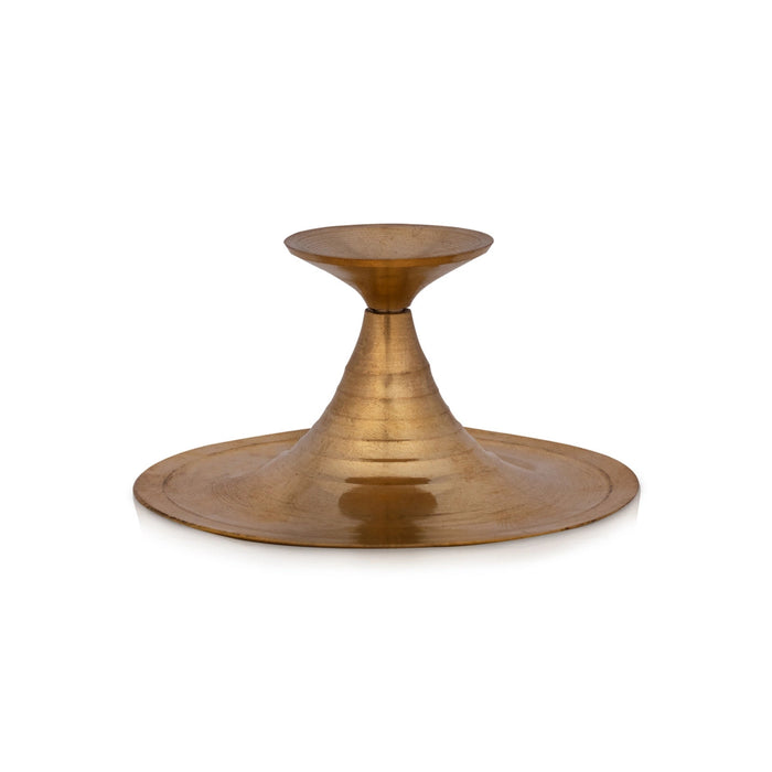 Camphor Burner - 2 X 3 Inches | Brass Kapoor Dhani/ Kapurdani/ Brass Aarti For Daily Pooja