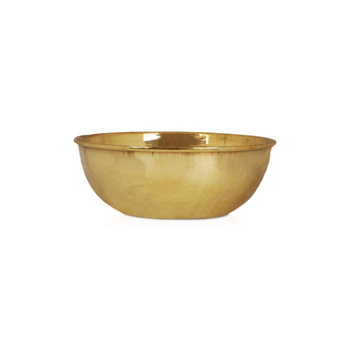 Brass Bowl - 2 x 6 Inches | Small Bowl/ Brass Cup/ Small Cup/ Pooja Bowl for Home