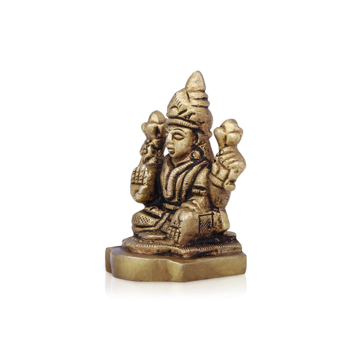 Lakshmi Statue | Antique Brass Statue/ Laxmi Idol for Pooja