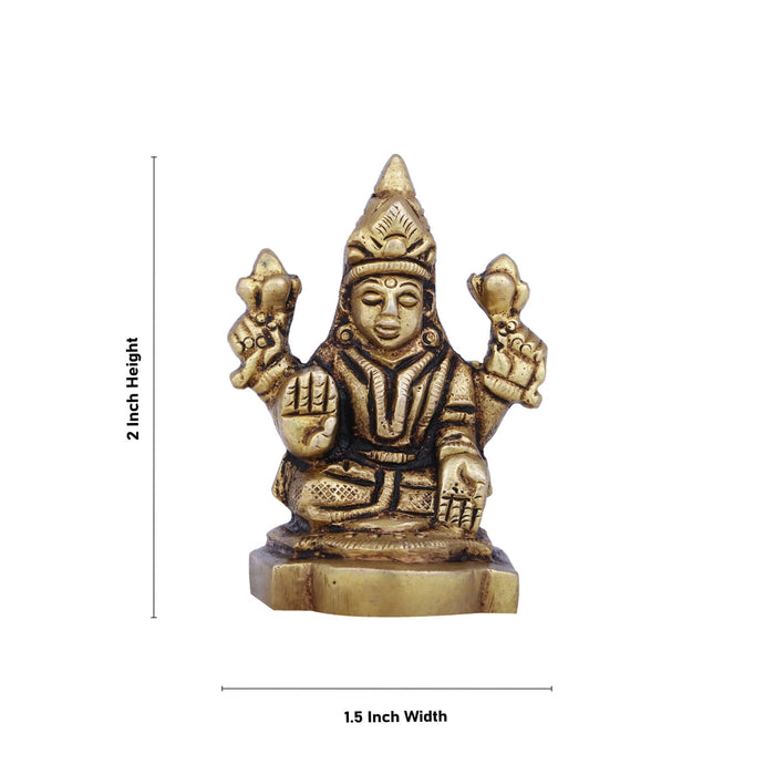 Lakshmi Statue | Antique Brass Statue/ Laxmi Idol for Pooja