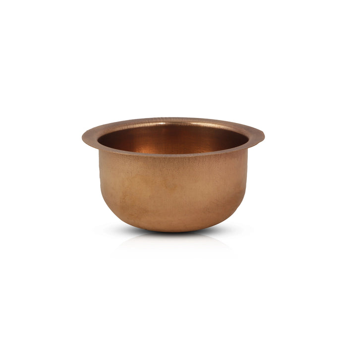 Copper Bowl - 1.5 x 3.5 Inches | Puna Cup/ Copper Cup for Pooja/ 40 Gms Approx