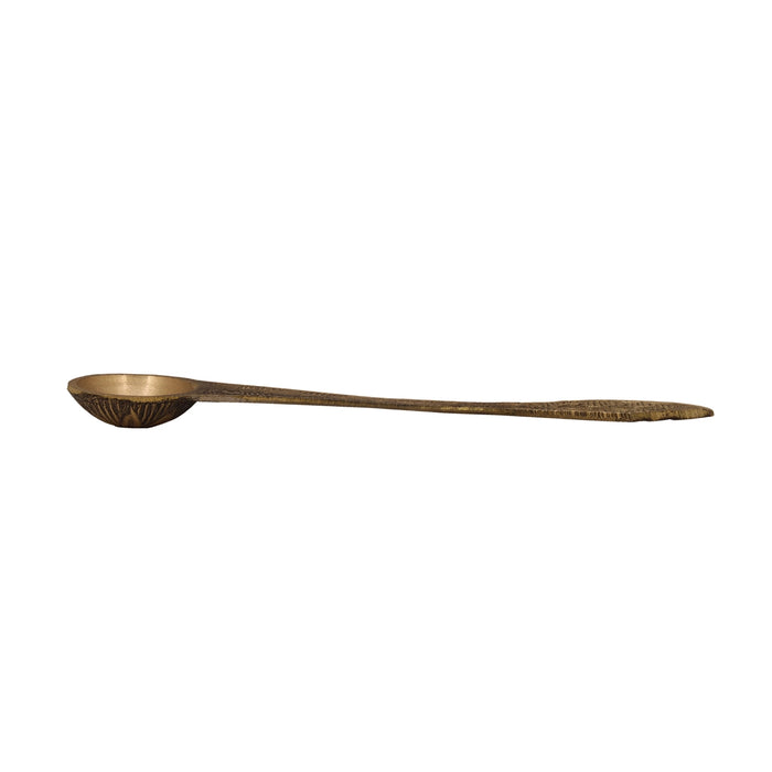 Brass Achmani - 5 Inches | Uddharani/ Pali Spoon/ Pancha Patra Spoon for Pooja/ 20 Gms Approx