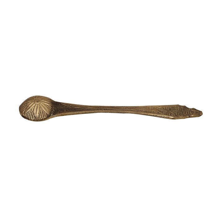 Brass Achmani - 5 Inches | Uddharani/ Pali Spoon/ Pancha Patra Spoon for Pooja/ 20 Gms Approx