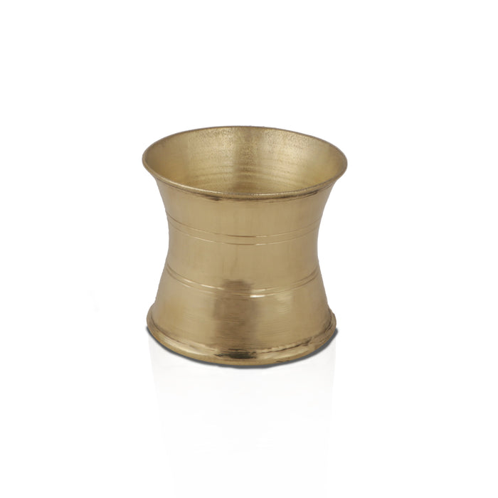 Brass Panchapatra - 2.75 Inch | Pancha Patra/ Panch Patra/ Panchapatram for Pooja