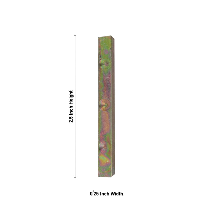 Dayakattai Pair - 2.5 x 0.25 Inches | 2 Pcs/ Iron Thayam Kattai/ Dayakattai Dice/ Dayakattai Game