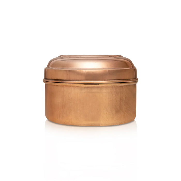 Copper Storage Box - 3.5 Inches | Copper Tiffin Box/ Copper Masala Box for Home/ 110 Gms Approx