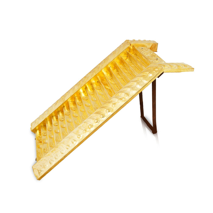 Ayyappan Padi - 12 x 20 x 11 Inches | Ayyappan 18 Padi/ Brass 18 Padi Ayyappan for Pooja