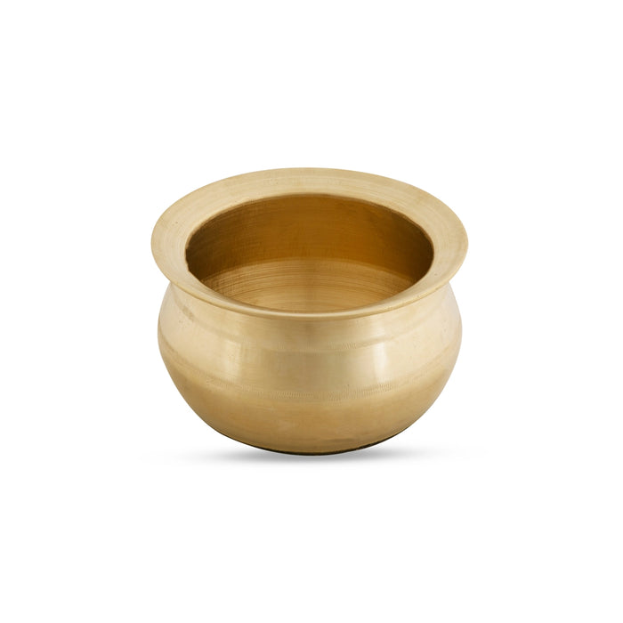 Pongal Pot - 4 x 5.5 Inches | Bronze Pongal Handi/ Cooking Pot for Home/ 880 Gms Approx