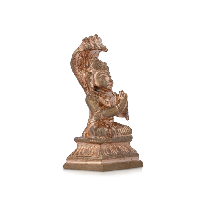 Manavaala Mamunigal Statue - 1.5 x 1.25 Inches | Panchaloha Idol/ Manavala Mamuni Idol for Pooja/ 70 Gms Approx