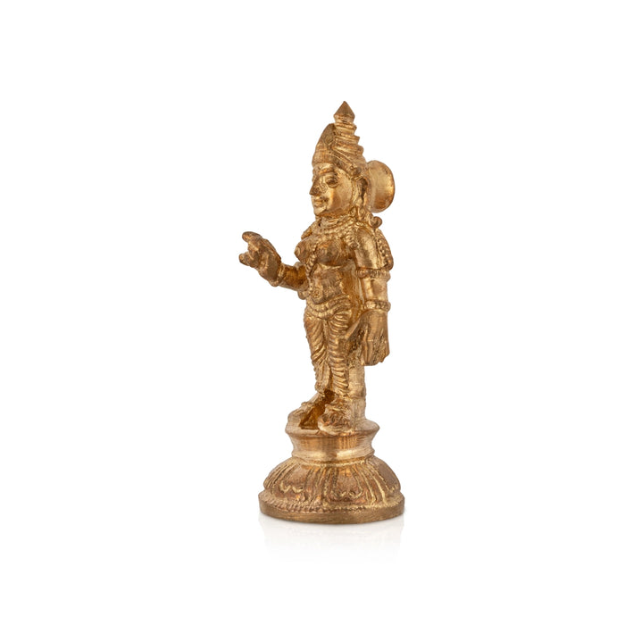 Sivagami Statue - 2.5 x 1 Inches | Panchaloha Idol/ Sivagami Idol for Pooja/ 45 Gms Approx