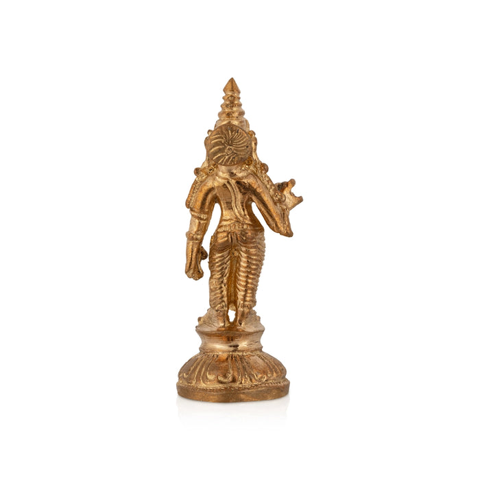 Sivagami Statue - 2.5 x 1 Inches | Panchaloha Idol/ Sivagami Idol for Pooja/ 45 Gms Approx