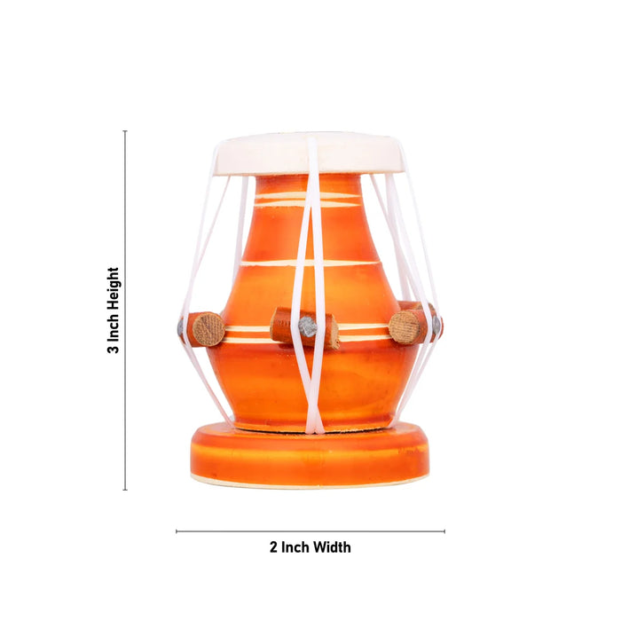 Agarbathi Stand - 3 X 2 Inches | Tabla Design Incense Holder/ Wooden Agarbatti Stand For Pooja & Meditation