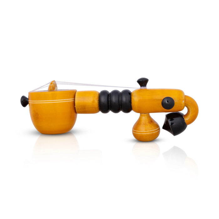 Wooden Veena - 2.5 X 7.5 Inches | Handcrafted Veenai/ Decorative Showpiece For Golu Display & Home Decor