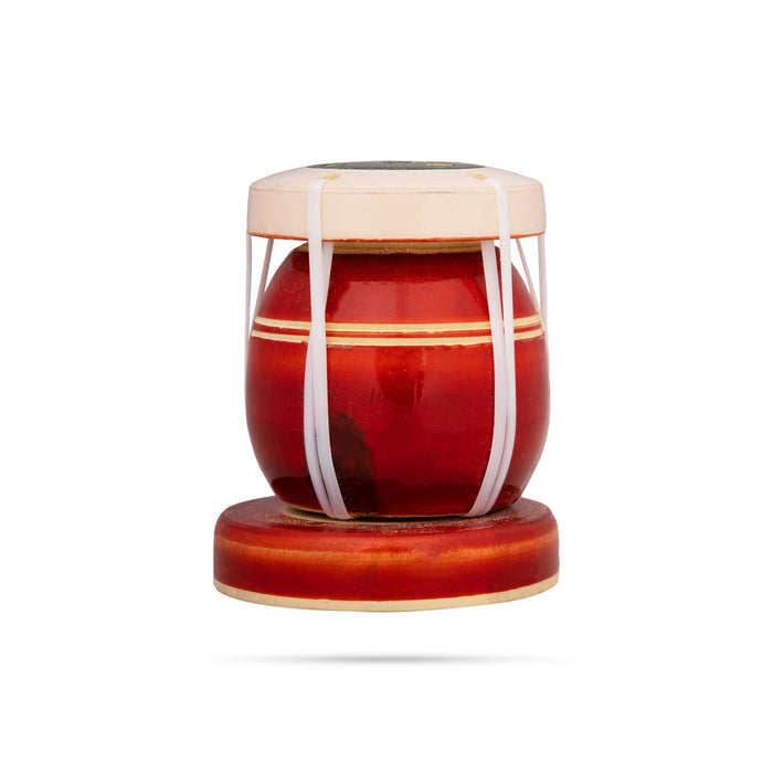 Agarbathi Stand - 2 X 1.5 Inches | Tabla Design Incense Stick Holder/ Wooden Agarbatti Stand For Pooja