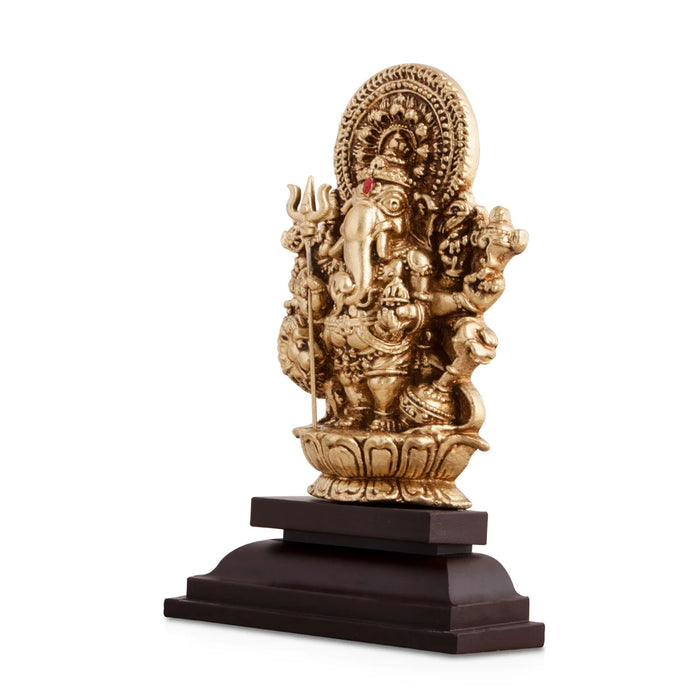 Shubha Drishti Ganapathi - 5 x 3.25 Inches | Shubh Drishti Ganapathy Idol for Home