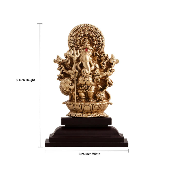 Shubha Drishti Ganapathi - 5 x 3.25 Inches | Shubh Drishti Ganapathy Idol for Home