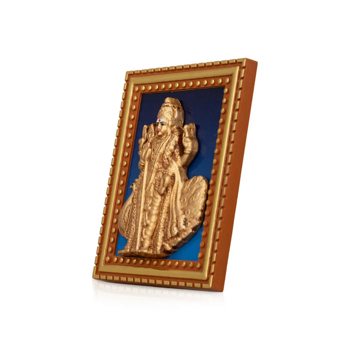 Murugan Photo Frame- 4 x 3 Inches | Picture Frame/ Photo Frame With Backstand/ Frame Photo For Pooja Room Decor