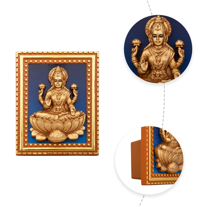Lakshmi Photo Frame - 4 x 3 Inches | Photo Frame Stand/ Picture Frame/ Frame Photo for Home Decor