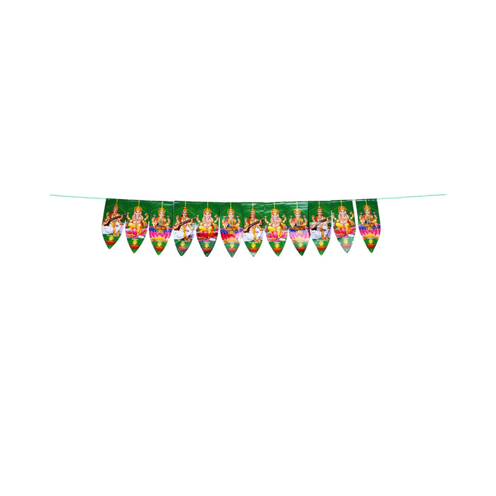 Thoranam - 36 Inches | Green Bandhanwar/ Mango Leaf Toran for Home Decor