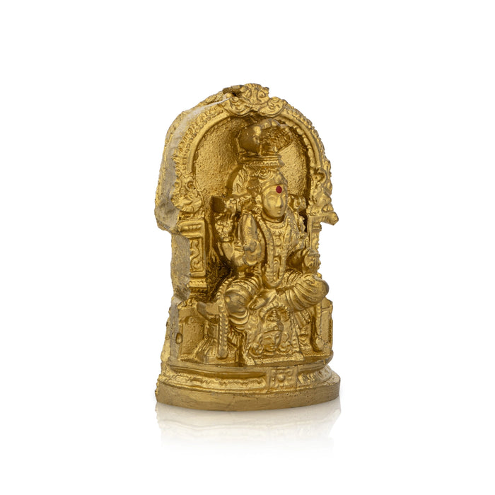 Karumari Amman Statue - 3 x 2 Inches | Resin Statue/ Karumari Amman Murti for Pooja