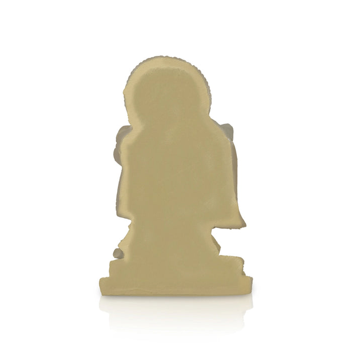 Radha Krishna Murti - 3 x 2 Inches | Resin Statue/ Radha Krishna Idol for Pooja/ 95 Gms Approx