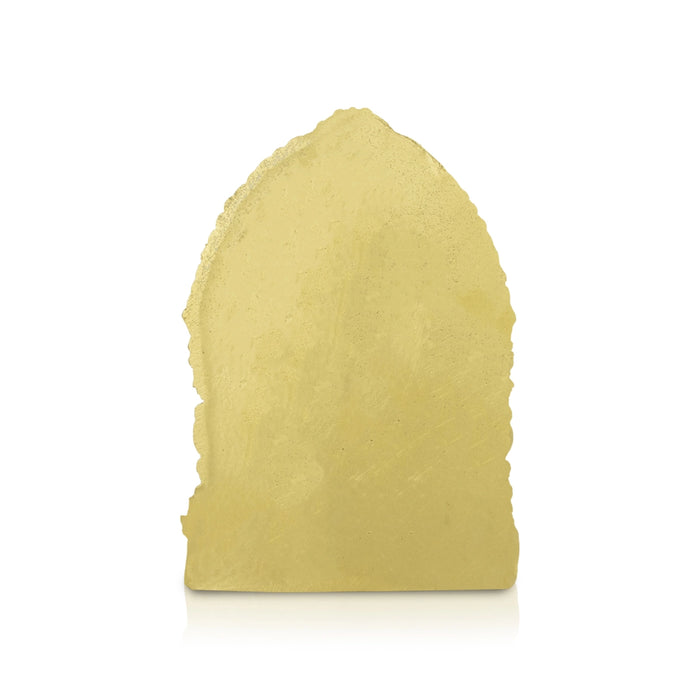 Balaji Murti With Arch - 4.5 x 3.25 Inches | Resin Statue/ Balaji Idol/ Venkateswara Swamy Idol for Pooja