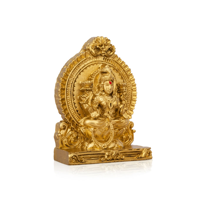 Lakshmi Idol With Arch - 4.5 x 3.25 Inches | Laxmi Murti/ Resin Statue/ Lakshmi Murti for Pooja