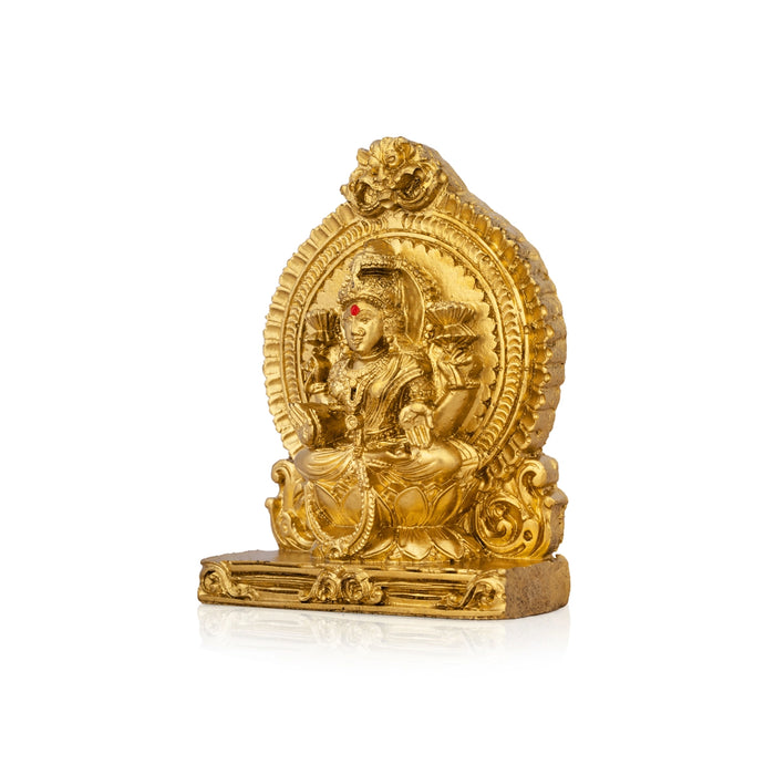 Lakshmi Idol With Arch - 4.5 x 3.25 Inches | Laxmi Murti/ Resin Statue/ Lakshmi Murti for Pooja
