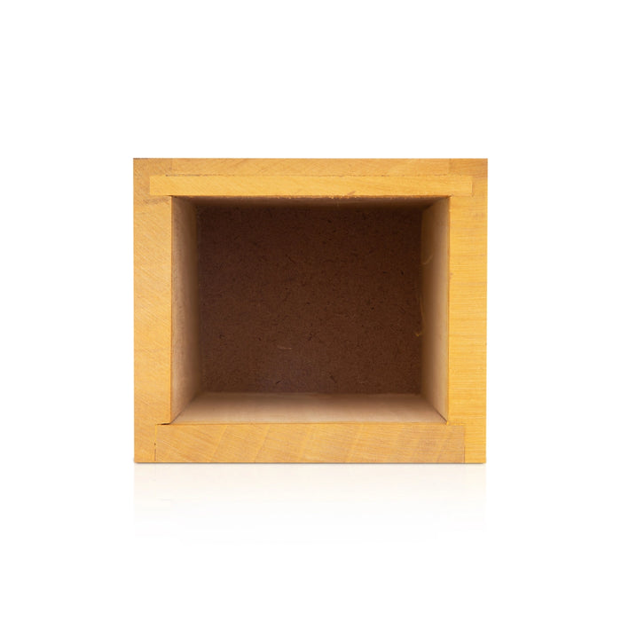 Wooden Pen Stand - 4 x 3 Inches | Pen Organizer/ Pen Holder for Table Decor