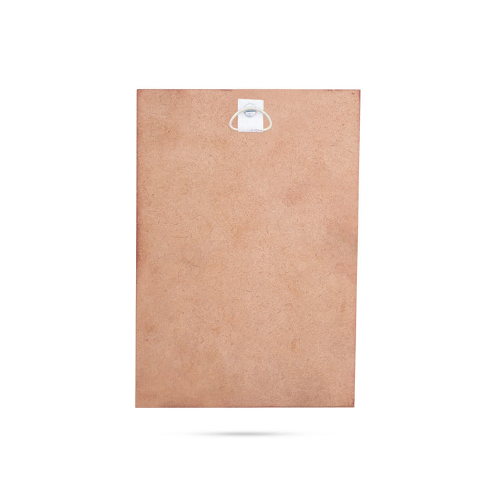 Key Holder - 4.5 x 3.5 Inches | Shesham Wooden Key Hanger/ Wall Mounted Key Stand for Home & Office