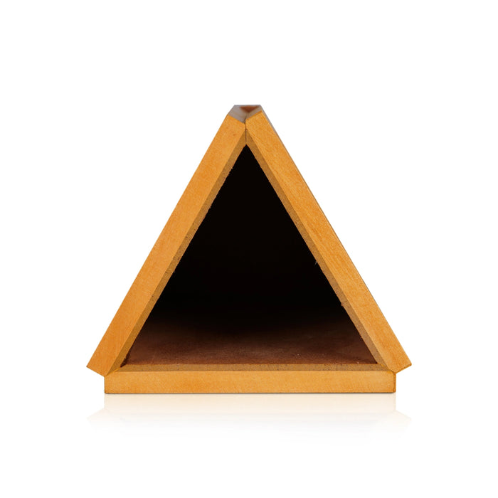 Pen Stand - 4.5 x 3 Inches | Wooden Pen Holder/ Pen Organizer For Desk