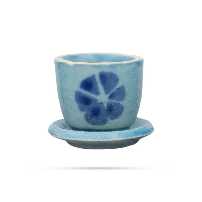 Cup And Saucer Toy Set - 3 X 4 Inches | 7 Pcs/ Tea Cup Plates/ Ceramic Cupsaucer For Childrens