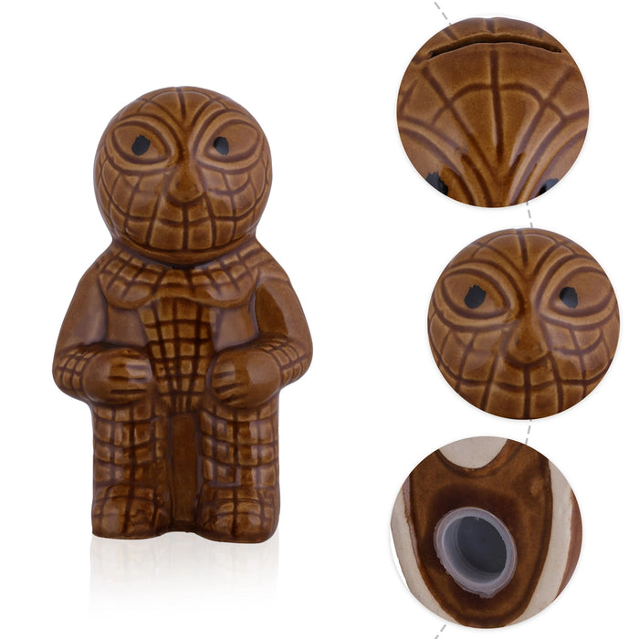 Undiyal - 7 x 4 Inches | Ceramic Coin Bank/ Money Saving Bank/ Mitti Gullak for Kids & Home