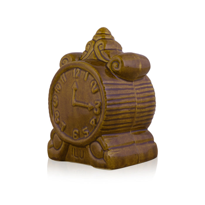 Undiyal - 7 x 4 Inches | Ceramic Coin Bank/ Money Saving Bank/ Mitti Gullak for Kids & Home