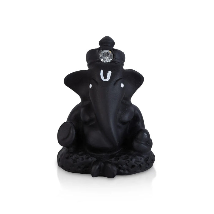 Ganesh Murti - 1.25 X 1 Inches | Ganpati Idol/ Small Ganesha Statue For Home Decor & Gifting