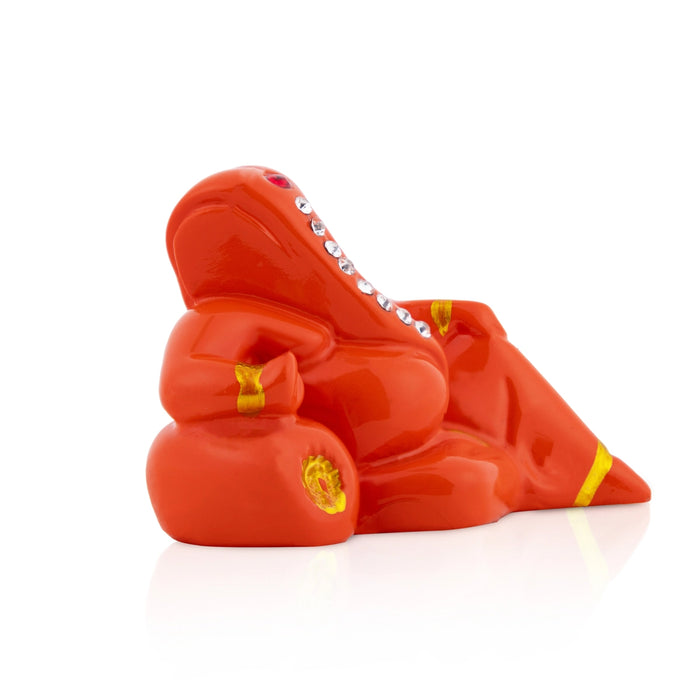 Ganesh Murti - 2 Inches | Ganpati Murti/ Vinayaka Idol For Pooja Room And Car Dashboard