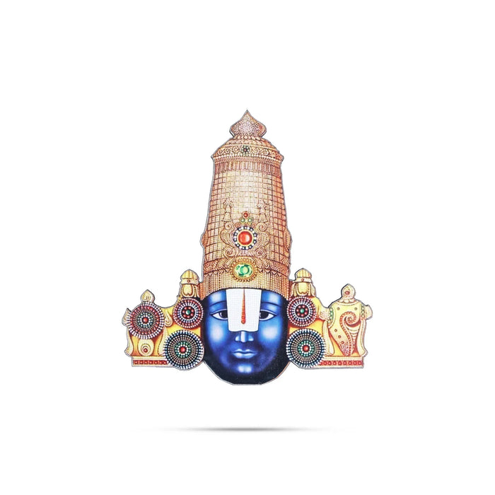 Balaji Head Fridge Magnet - 3 x 2 Inches | Photo Magnet/ Single Layer Picture Magnet for Home