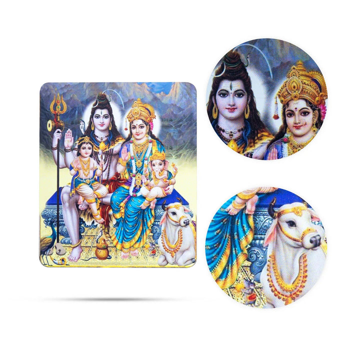 Shivan Family Fridge Magnet - Single Layer - 3 Inch