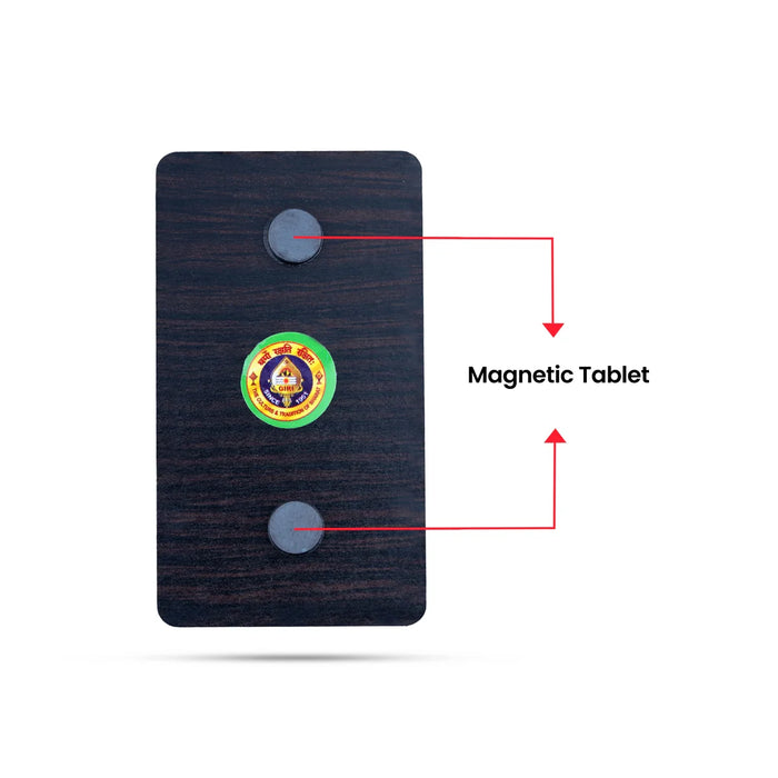 Meenakshi Fridge Magnet - 3 x 2 Inches | Meenatchi Photo Magnet/ Single Layer Picture Magnet for Home