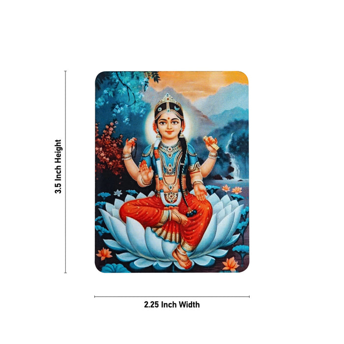 Balambigai Murti Design Fridge Magnet - 3 x 2.25 Inches | Picture Magnet/ Single Layer Photo Magnet for Home