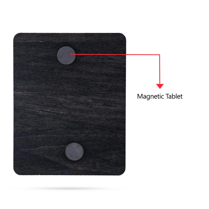 Baby Ram Sita Murti Design Fridge Magnet - 3 X 2.5 Inches | Picture Magnet/ Single Layer Photo Magnet For Home