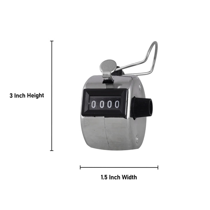 Mantra Counter - 3 x 1.5 Inches | Chant Counter/ Analog Tally Counter for Chanting