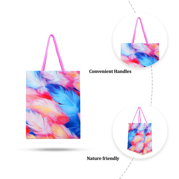 Paper Bag - 6 X 7.25 X 3.5 Inches | Gift Paper Bag/ Carry Bag/ Eco Friendly Paper Bag For Gifting & Shopping