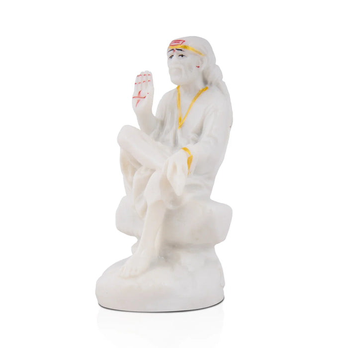 Sai Baba Statue - 5 Inches | Sai Baba Idol for Pooja